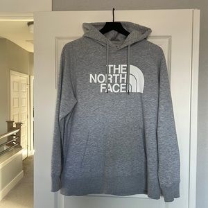 Women’s Half Dome Pullover Hoodie - Color - TNF Light Grey Heather/TNF White